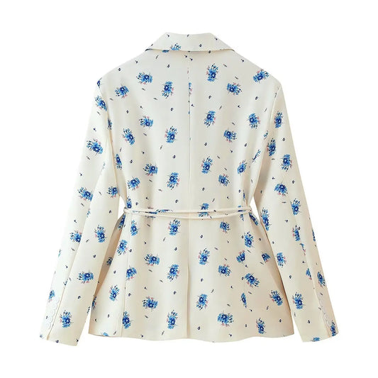 NINA FLORAL BLAZER