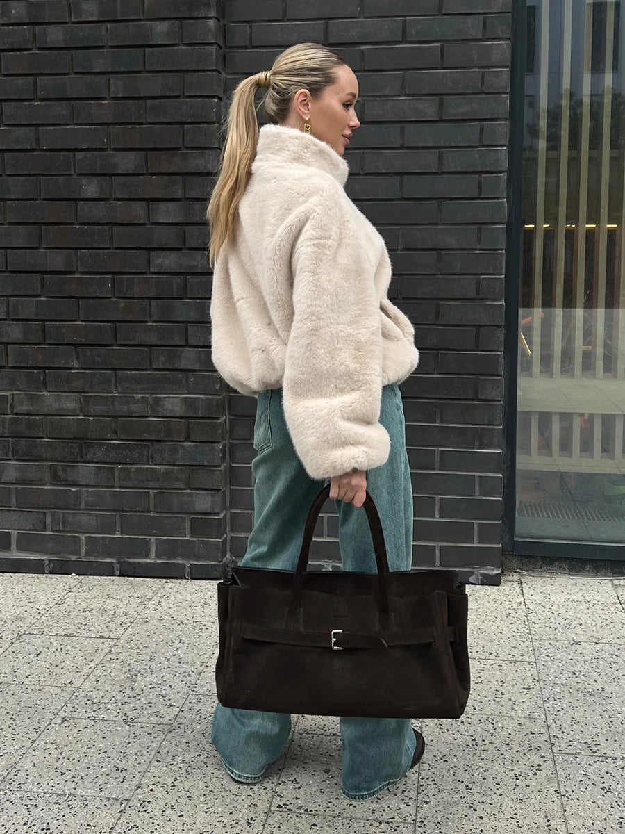 LOLA FAUX FUR JACKET