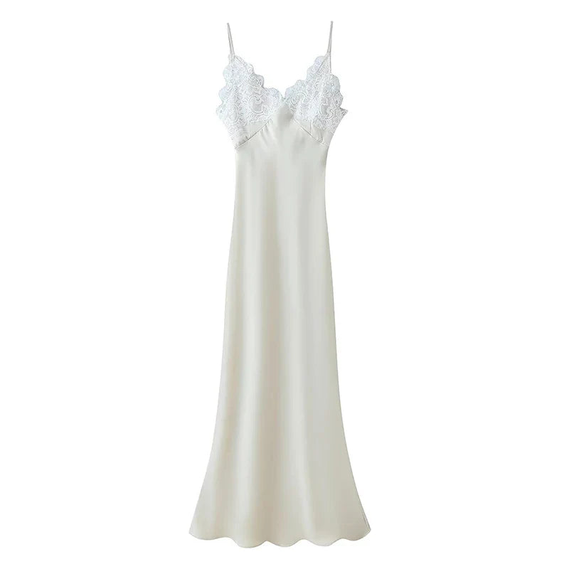 VELI SATIN MAXI DRESS
