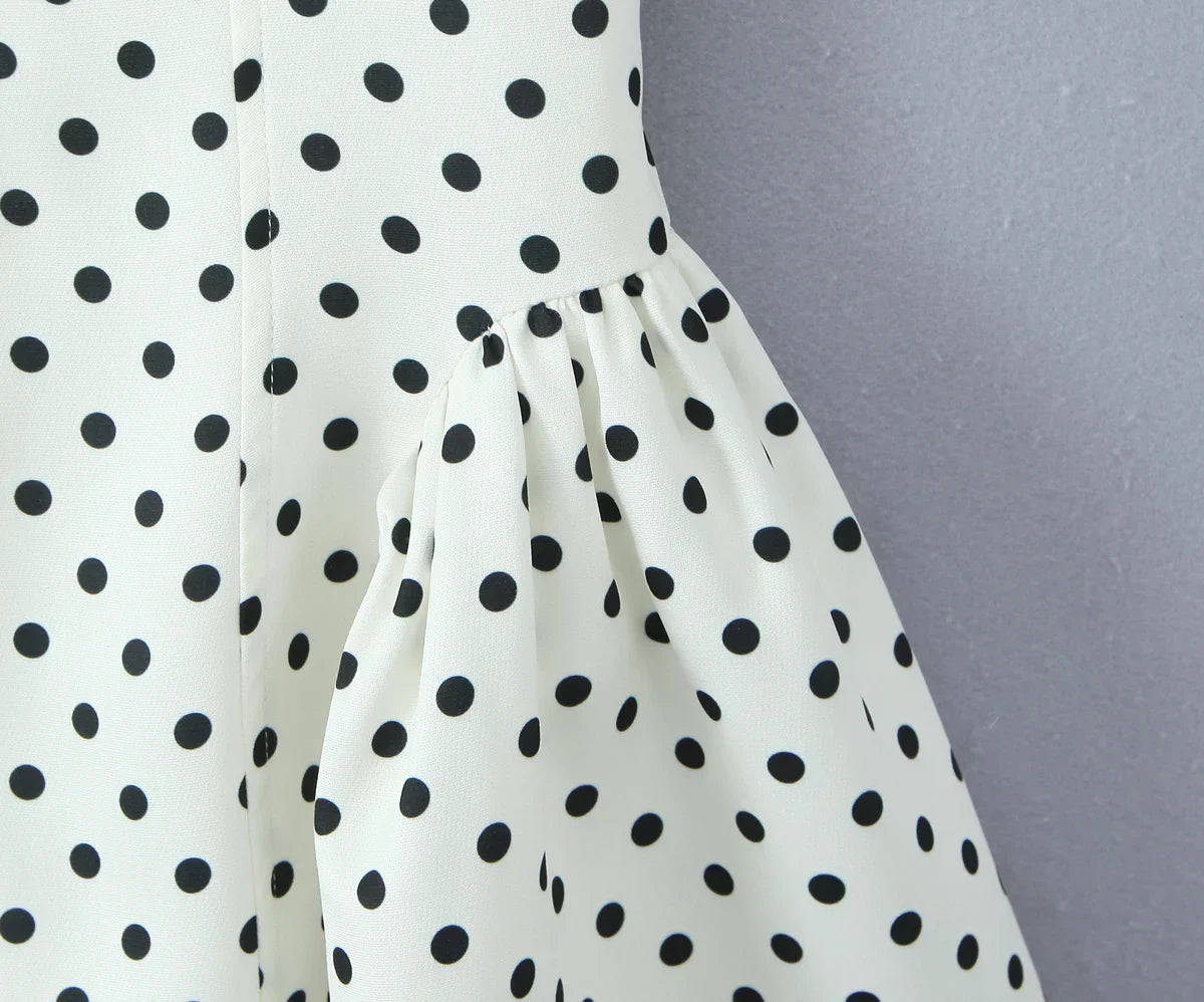 ROSALINA POLKA DOT DRESS