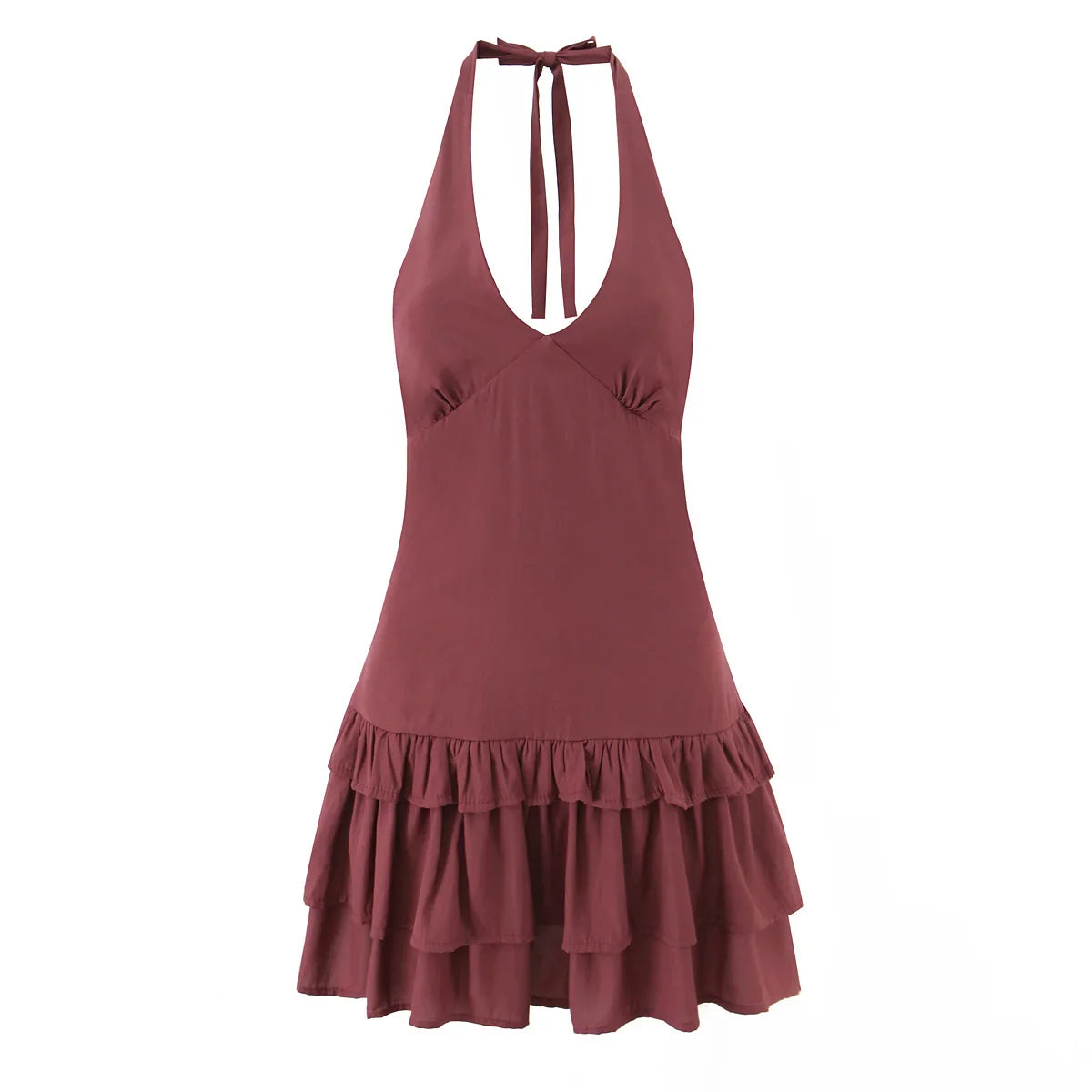JOARDA RUFFLE MINI DRESS