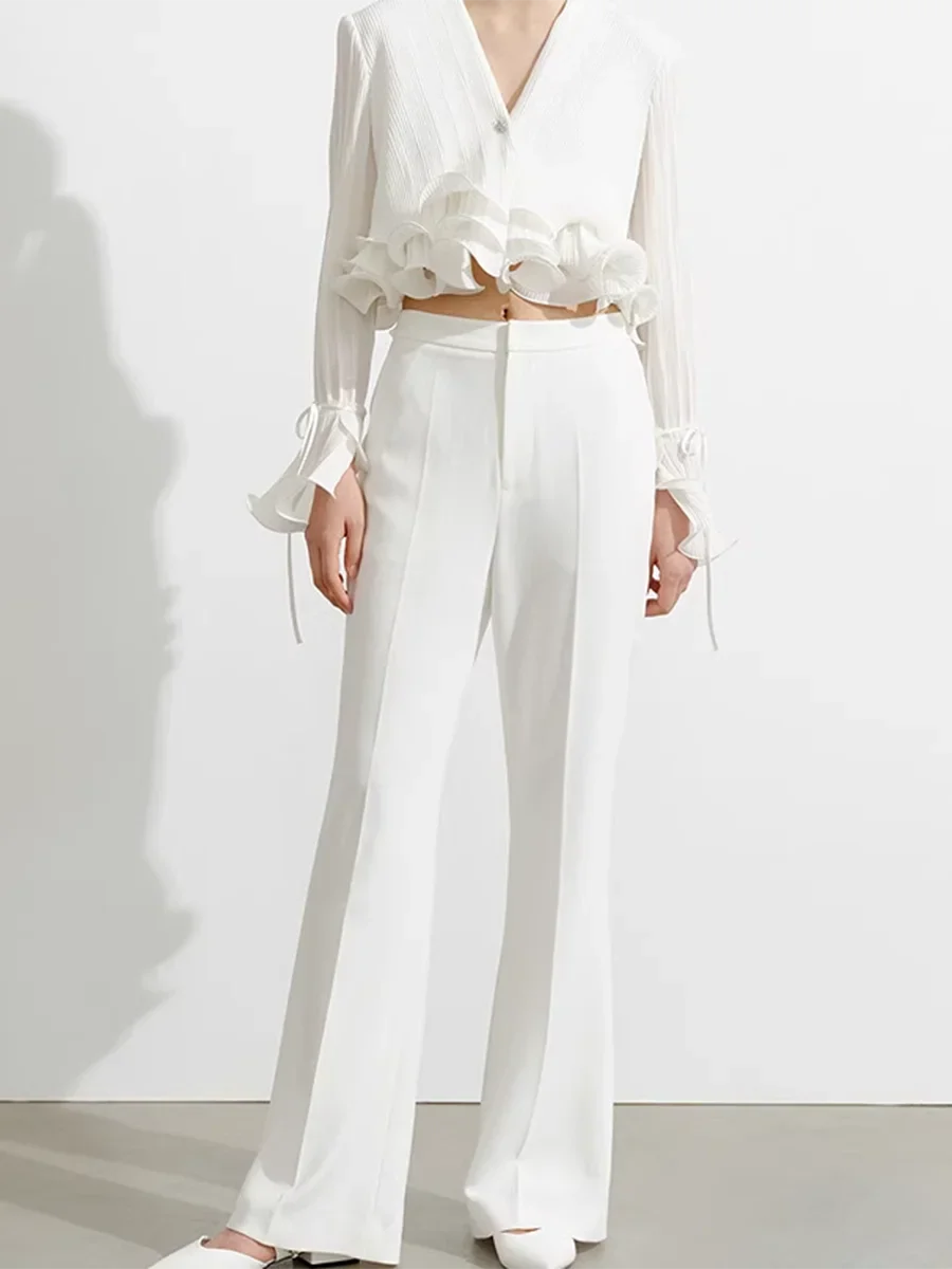 KATARIN RUFFLE BLOUSE