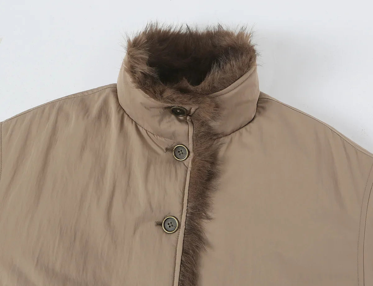 Sienna Reversible Faux Fur Jacket