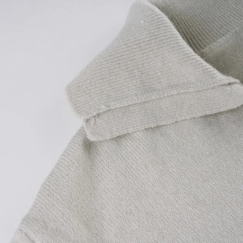Selena | Cropped Knit Sweater