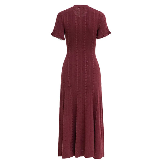 FONTANNE KNIT MIDI DRESS