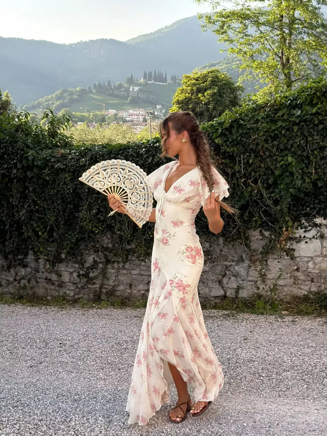 ALMA FLORAL MAXI DRESS