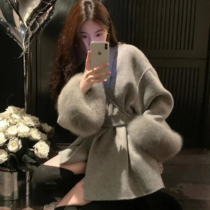 ANTONELI FOX FUR COAT