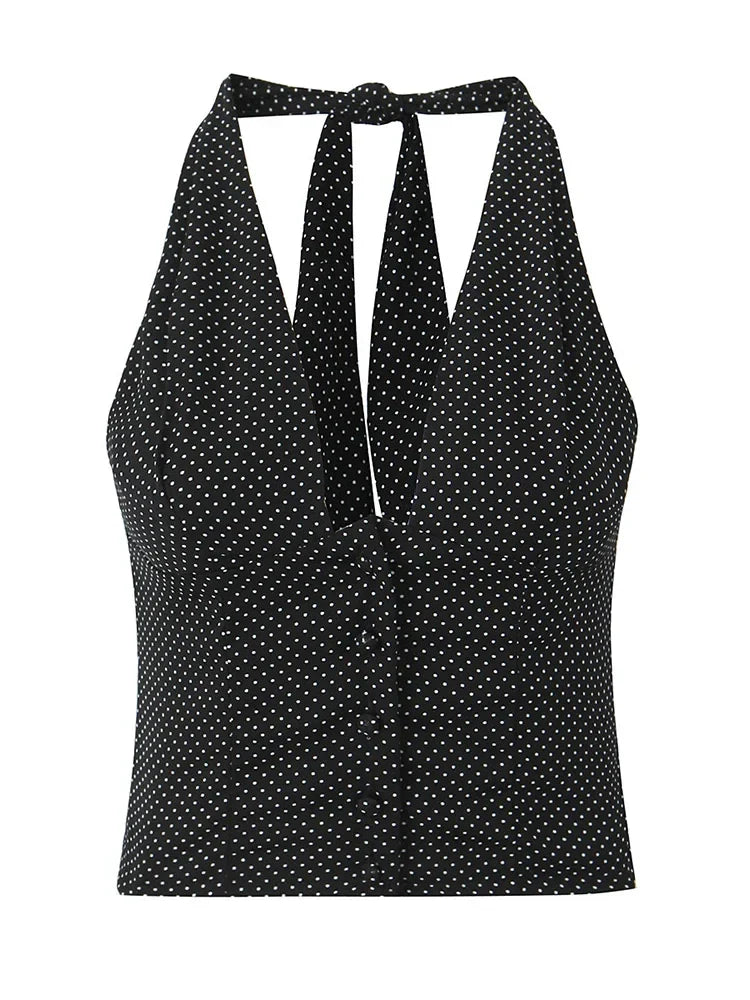 VICTORIA POLKA DOT TOP
