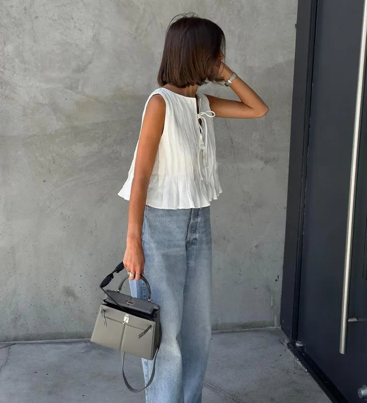AMY RIBBED TOP
