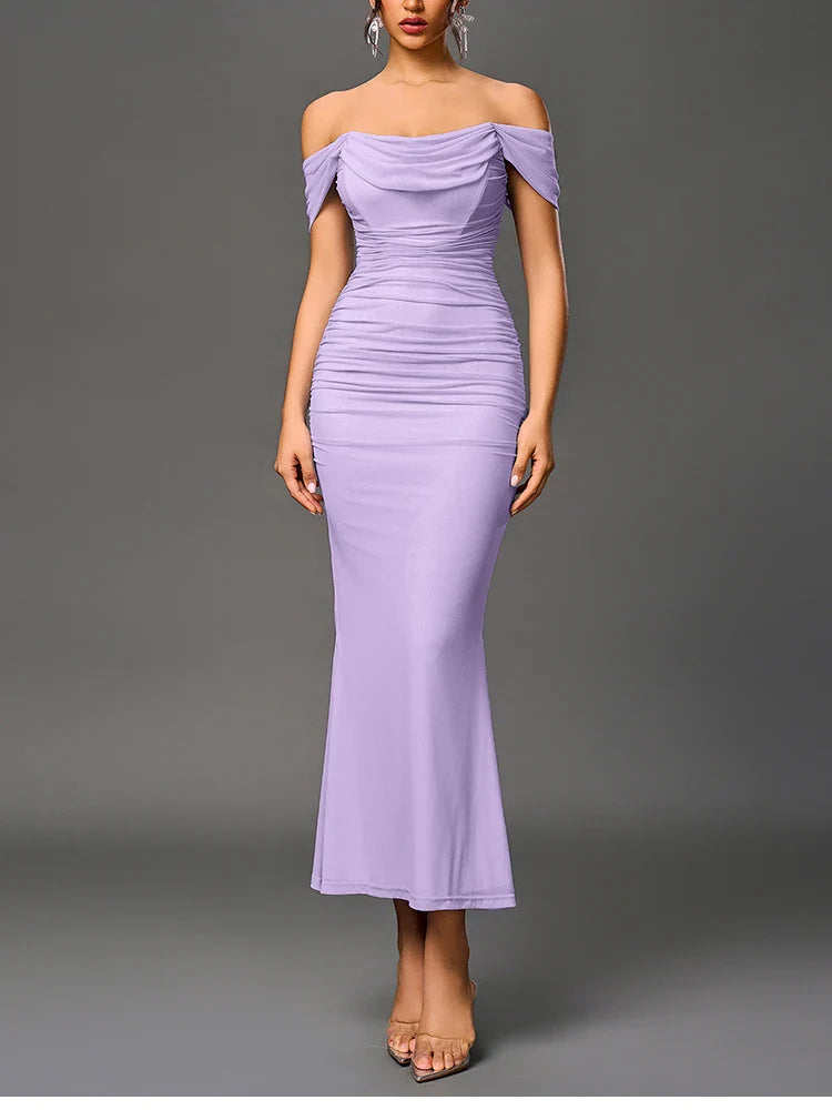 MARIA OFF SHOULDER DRESS