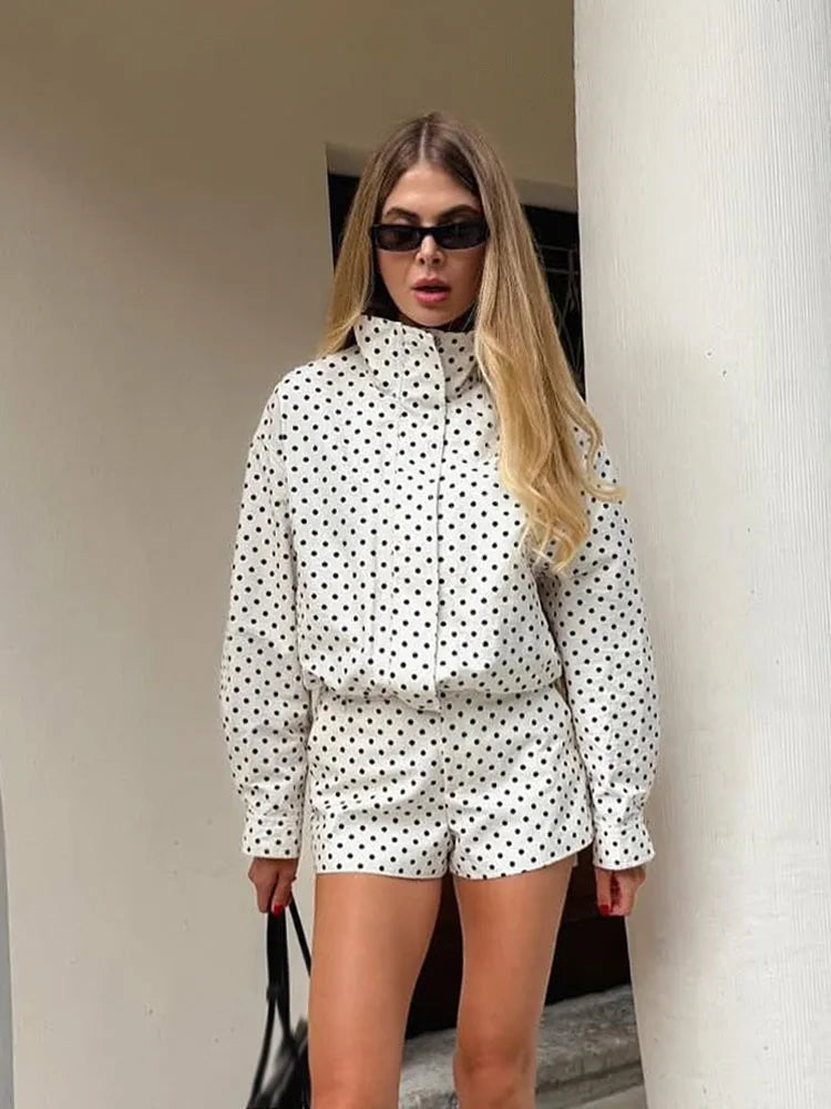 JOHANNE POLKA DOT SET