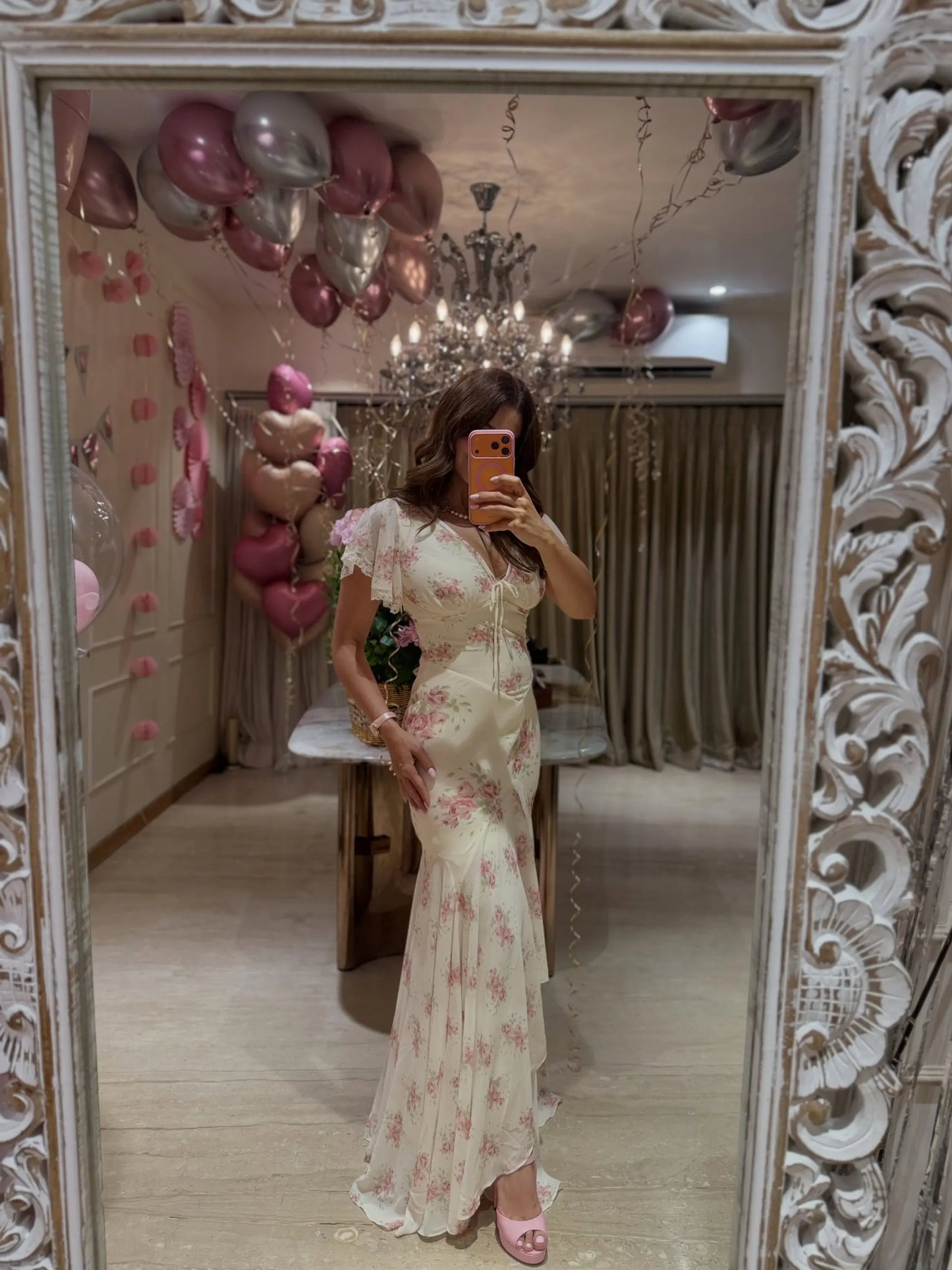 ALMA FLORAL MAXI DRESS