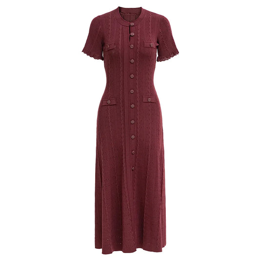 FONTANNE KNIT MIDI DRESS