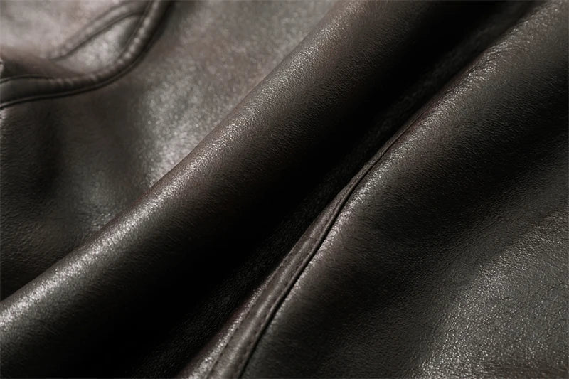 Rio | Faux Shearling Leather Jacket