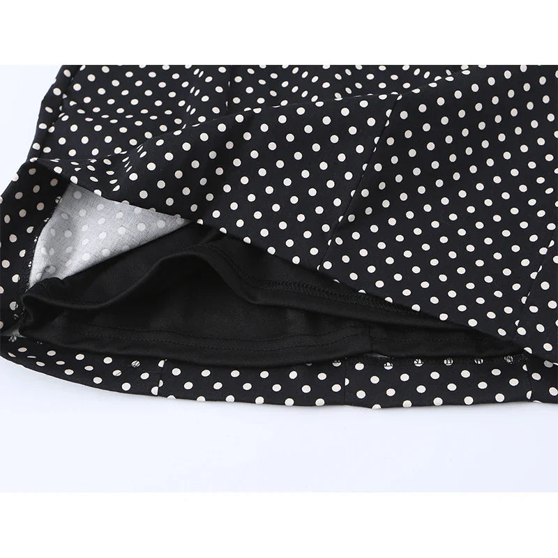 ZURI POLKA DOT MINI DRESS