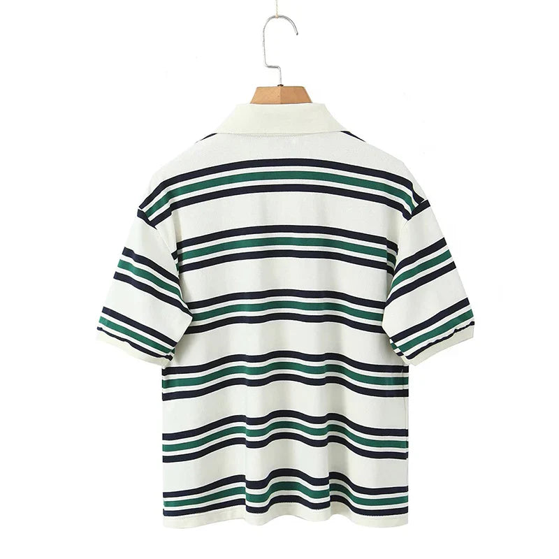 BEATRICE STRIPED T-SHIRT