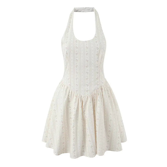AISA FLORAL MINI DRESS