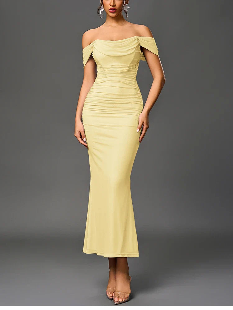 MARIA OFF SHOULDER DRESS