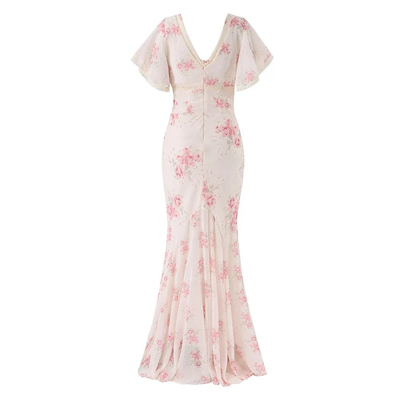 ALMA FLORAL MAXI DRESS