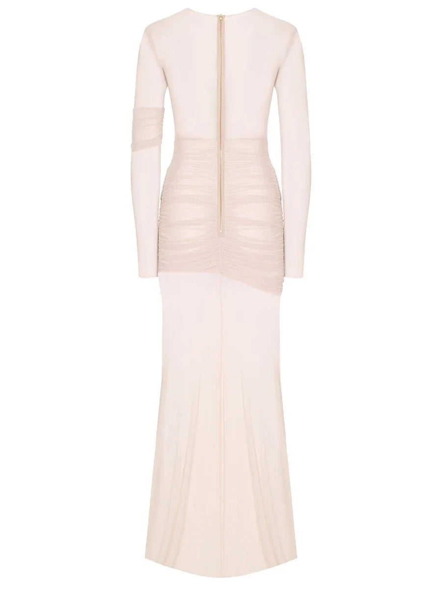 CLEMENTINE MESH MAXI DRESS