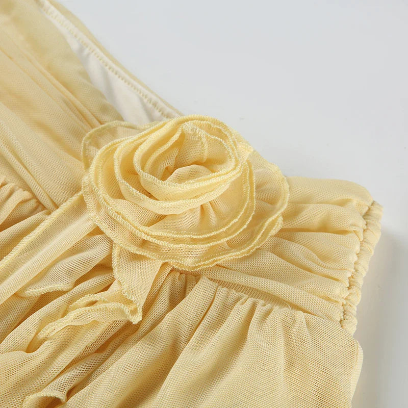 IVA FLOWER MINI SKIRT