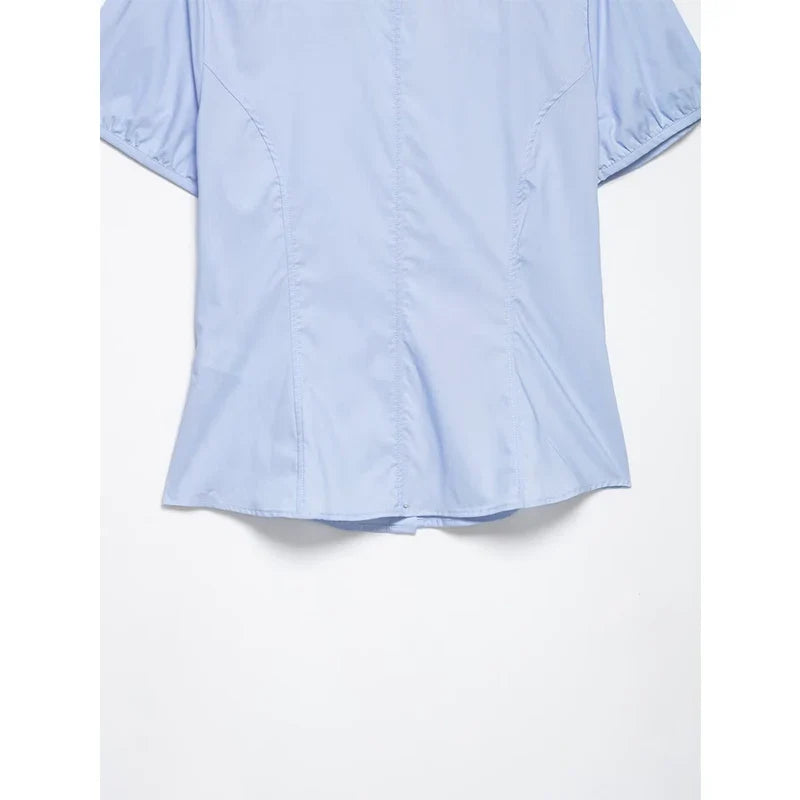 MIA TIE NECK SHIRT