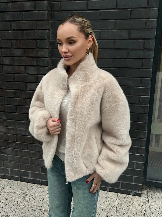 LOLA FAUX FUR JACKET