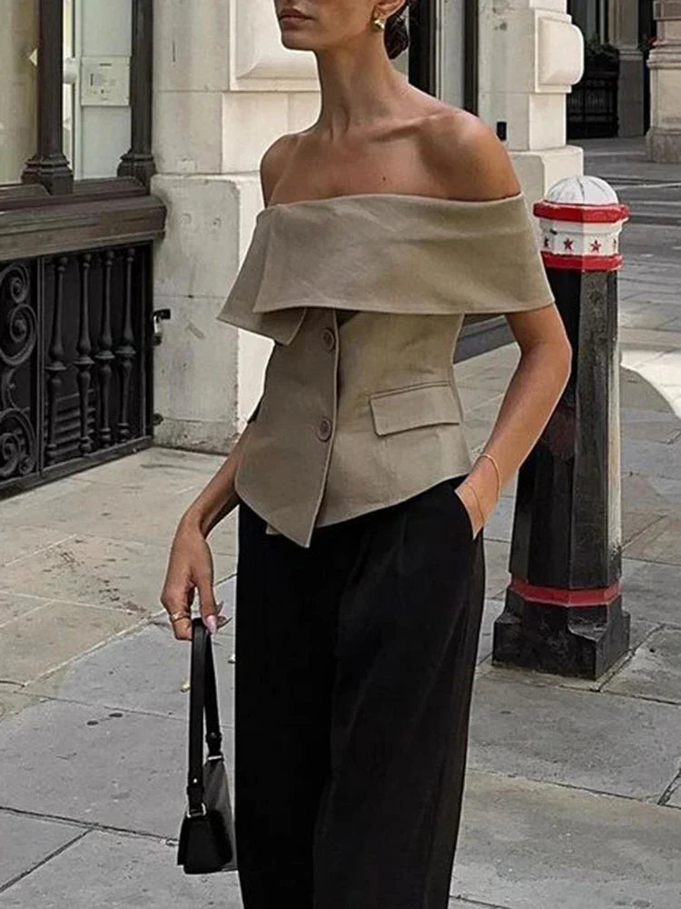 AMEL OFF SHOULDER TOP