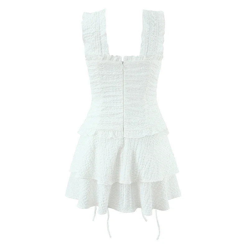 BRIGITTE RUCHED MINI DRESS