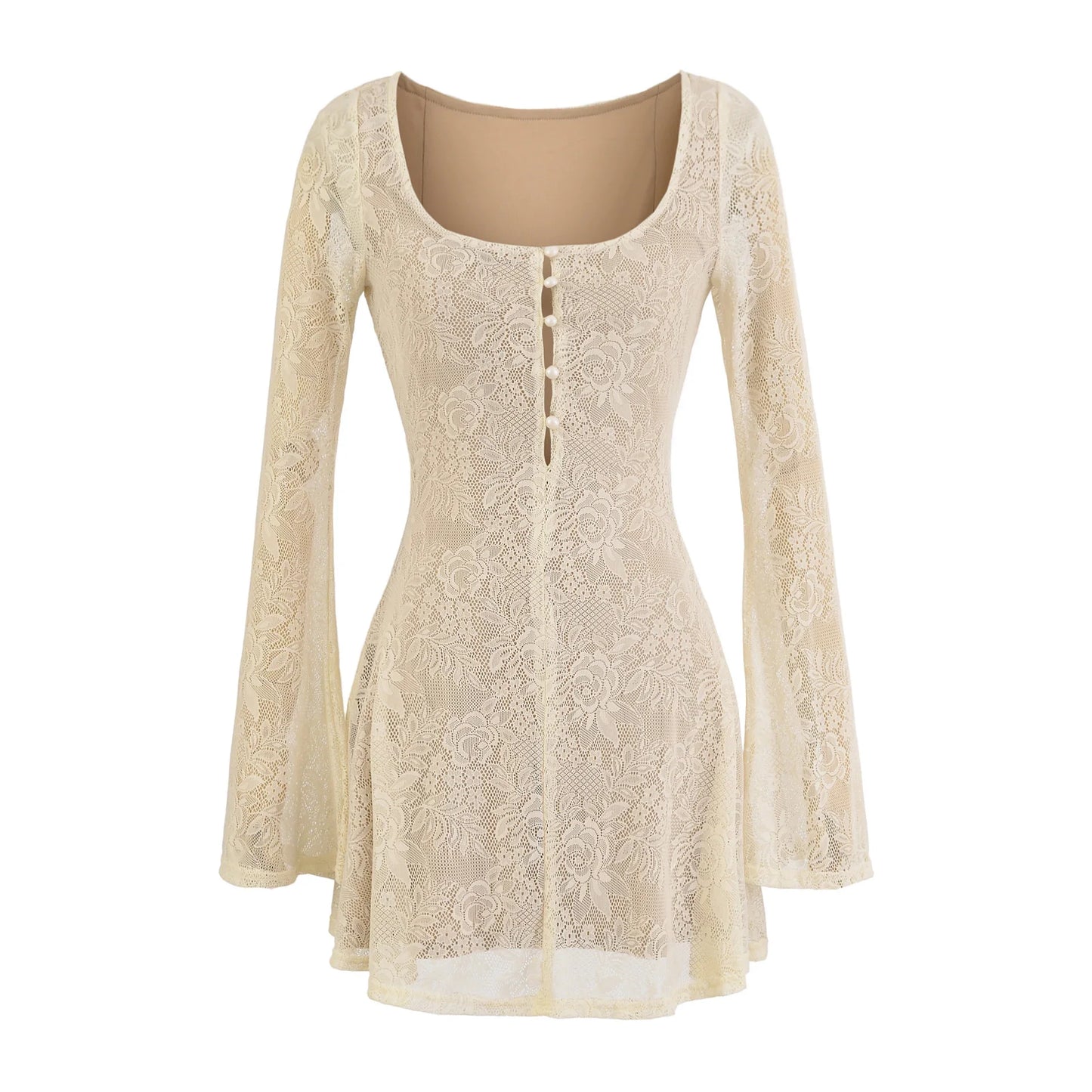LIEN LACE MINI DRESS