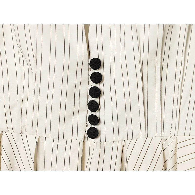 LENNI STRIPED BLAZER