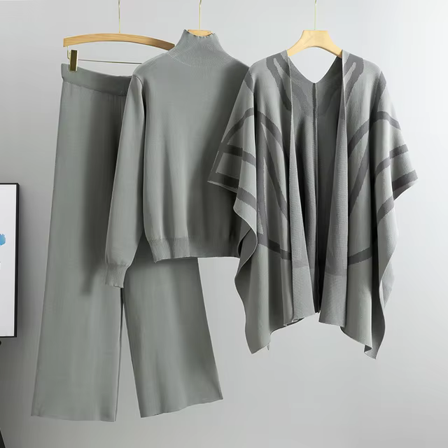 Sophie | Soft Comfortable Knitted 3-Piece Set