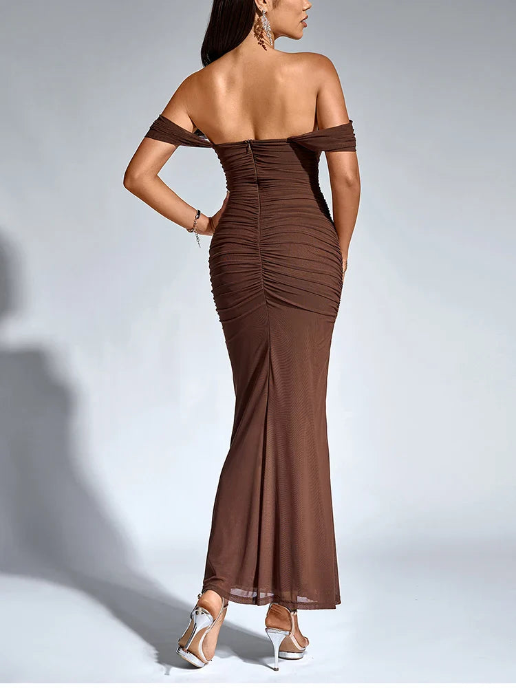 MARIA OFF SHOULDER DRESS