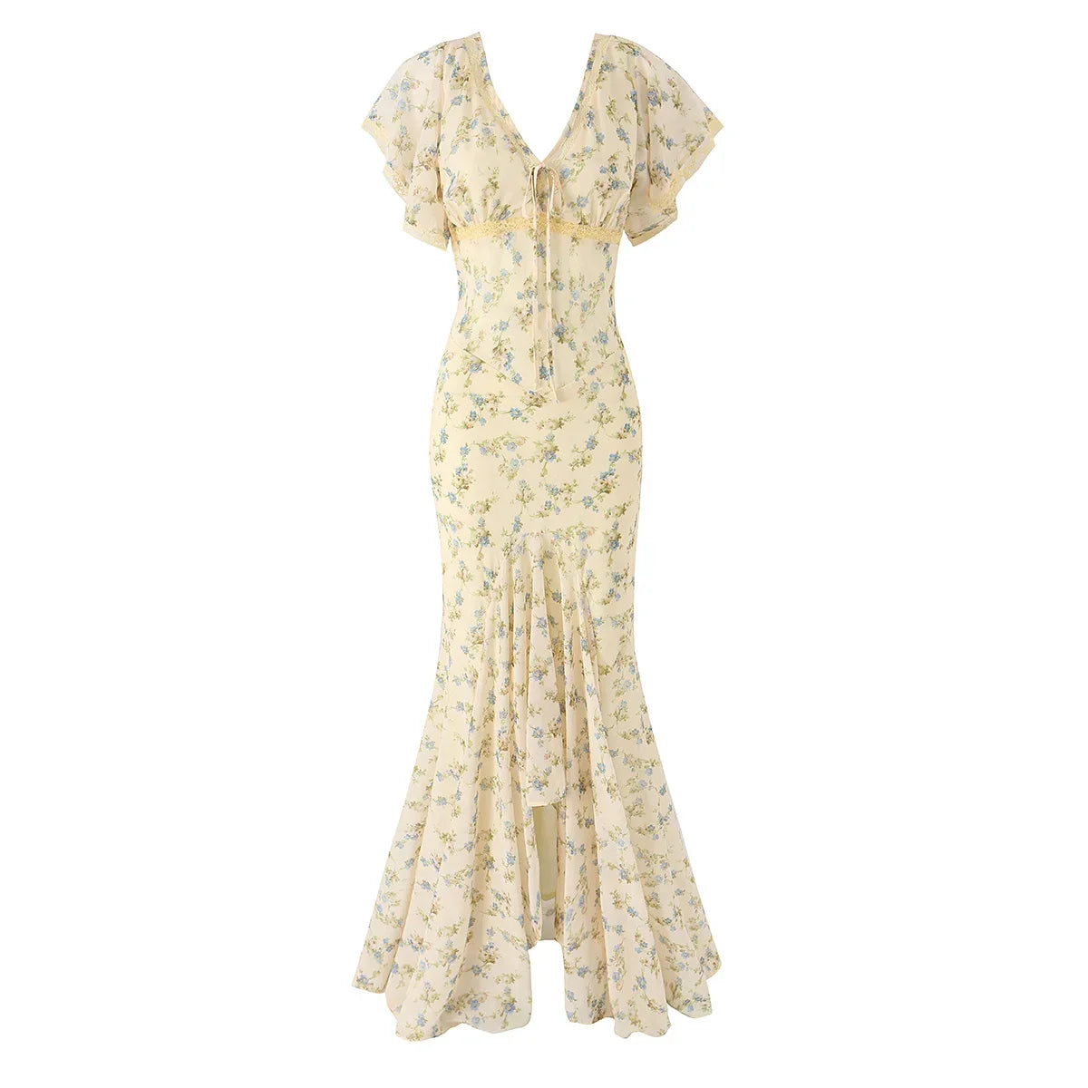ALMA FLORAL MAXI DRESS