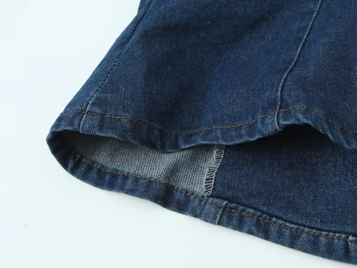 INEZ DENIM TOP