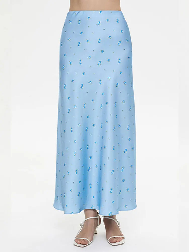 VIOLA SATIN SKIRT
