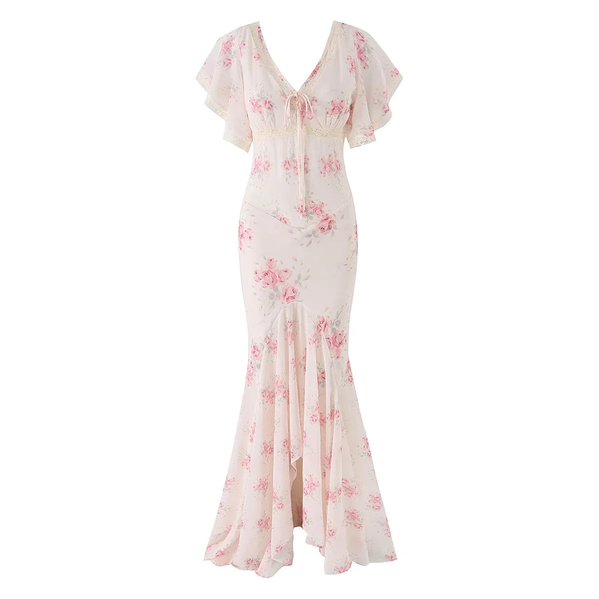 ALMA FLORAL MAXI DRESS