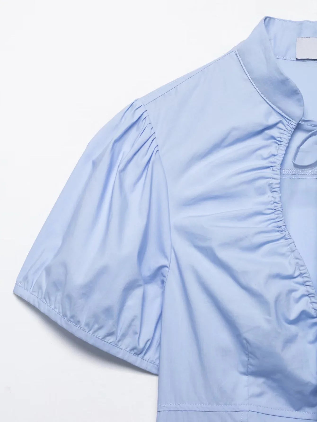 MIA TIE NECK SHIRT