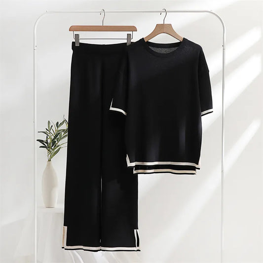 Annette | Elegant Knitted 2-Piece Set