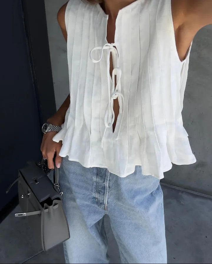 AMY RIBBED TOP