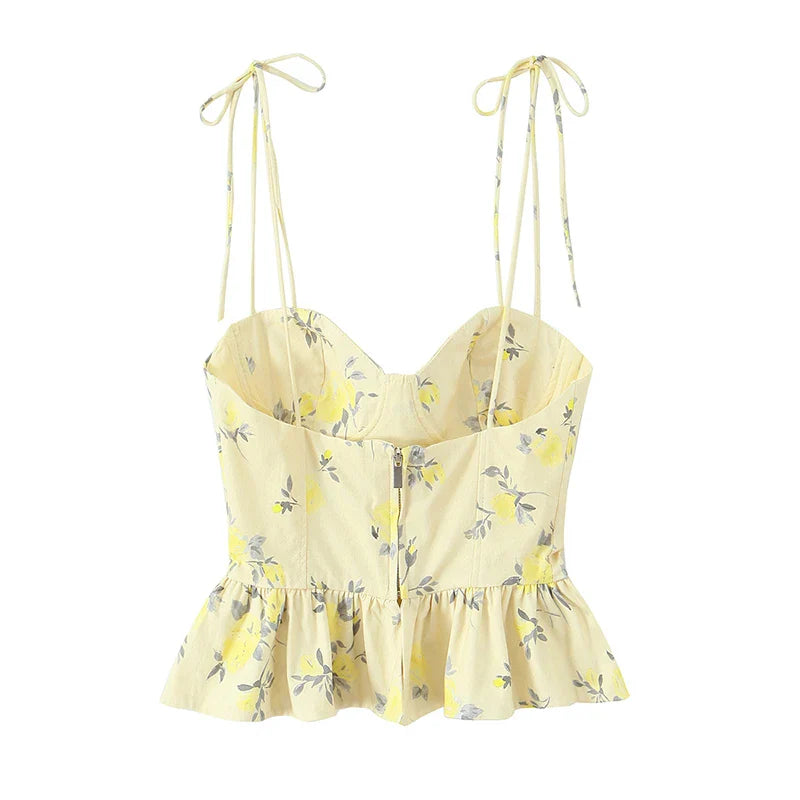 AMY FLORAL TOP