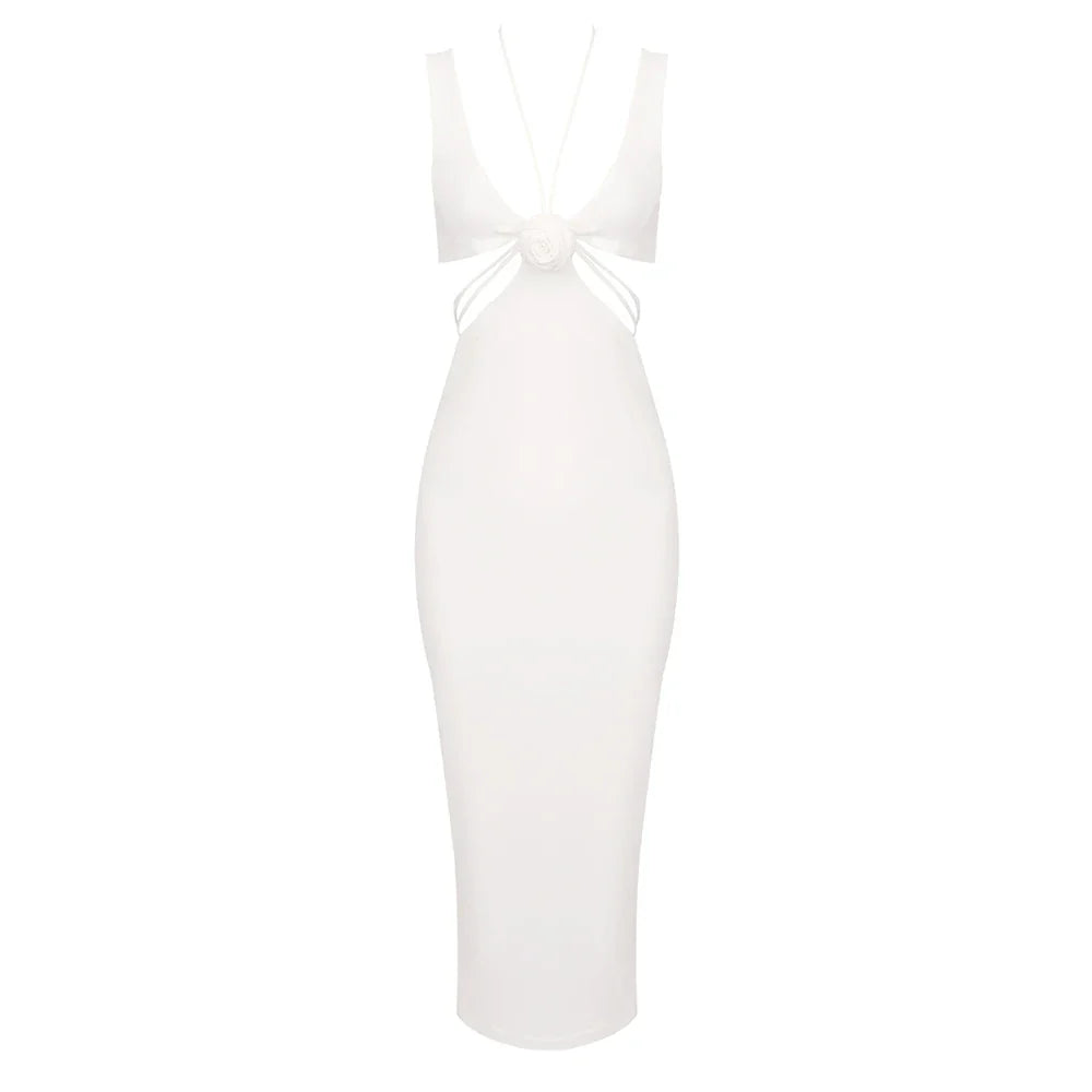 SOLINE MIDI DRESS