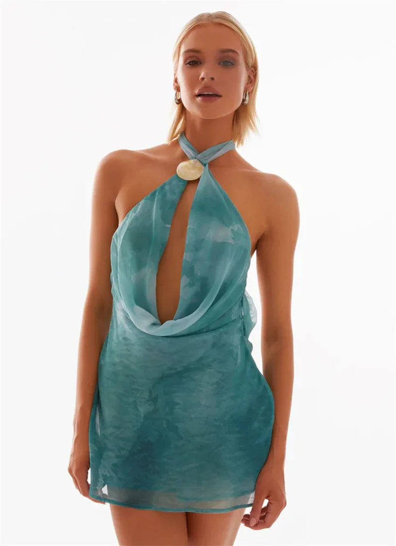 Ariel | Shell Halter Top