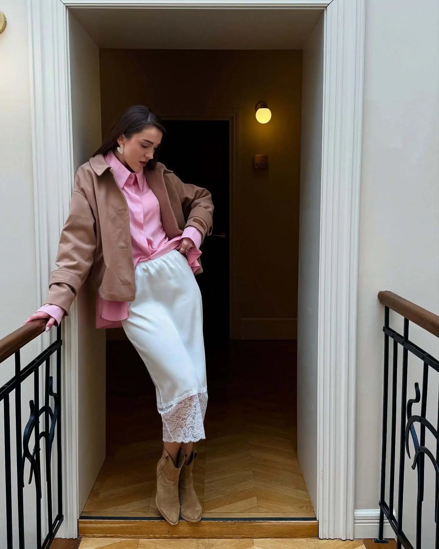 MARNI SATIN SKIRT