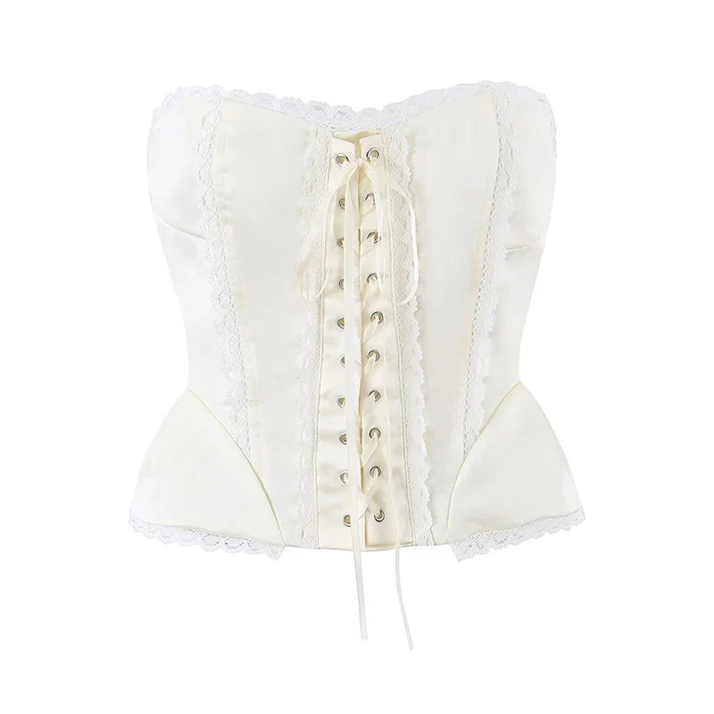 AMARI LACE UP CORSET TOP