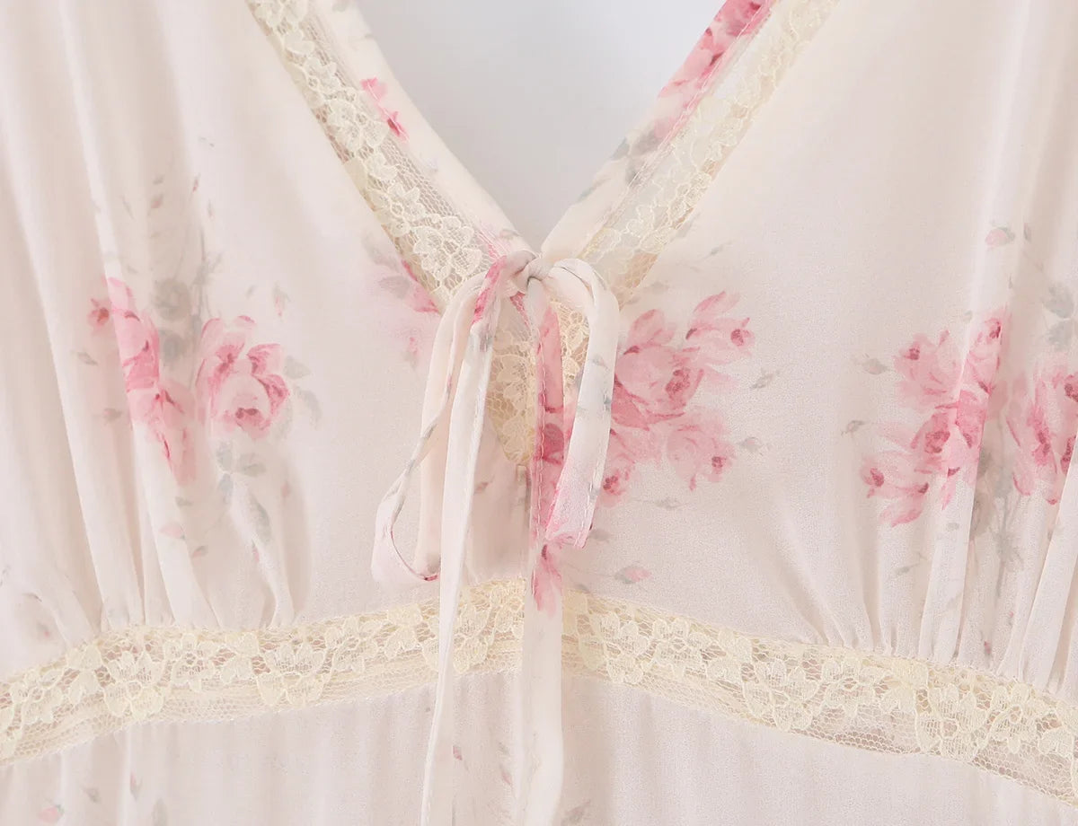 ALMA FLORAL MAXI DRESS