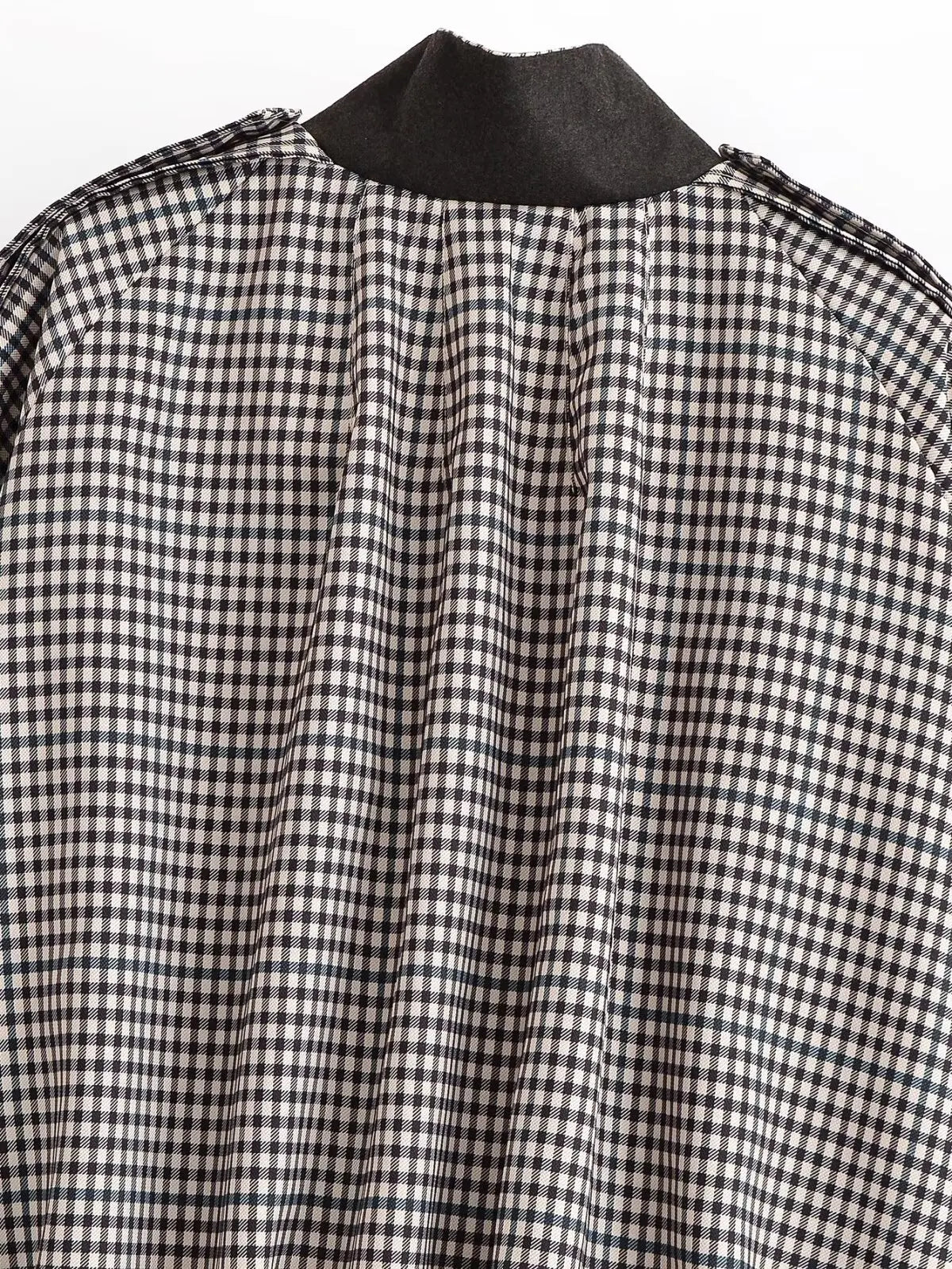 MIKAS PLAID JACKET