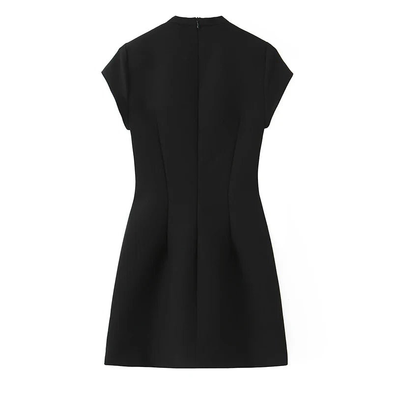 BELLA BOW TIE MINI DRESS