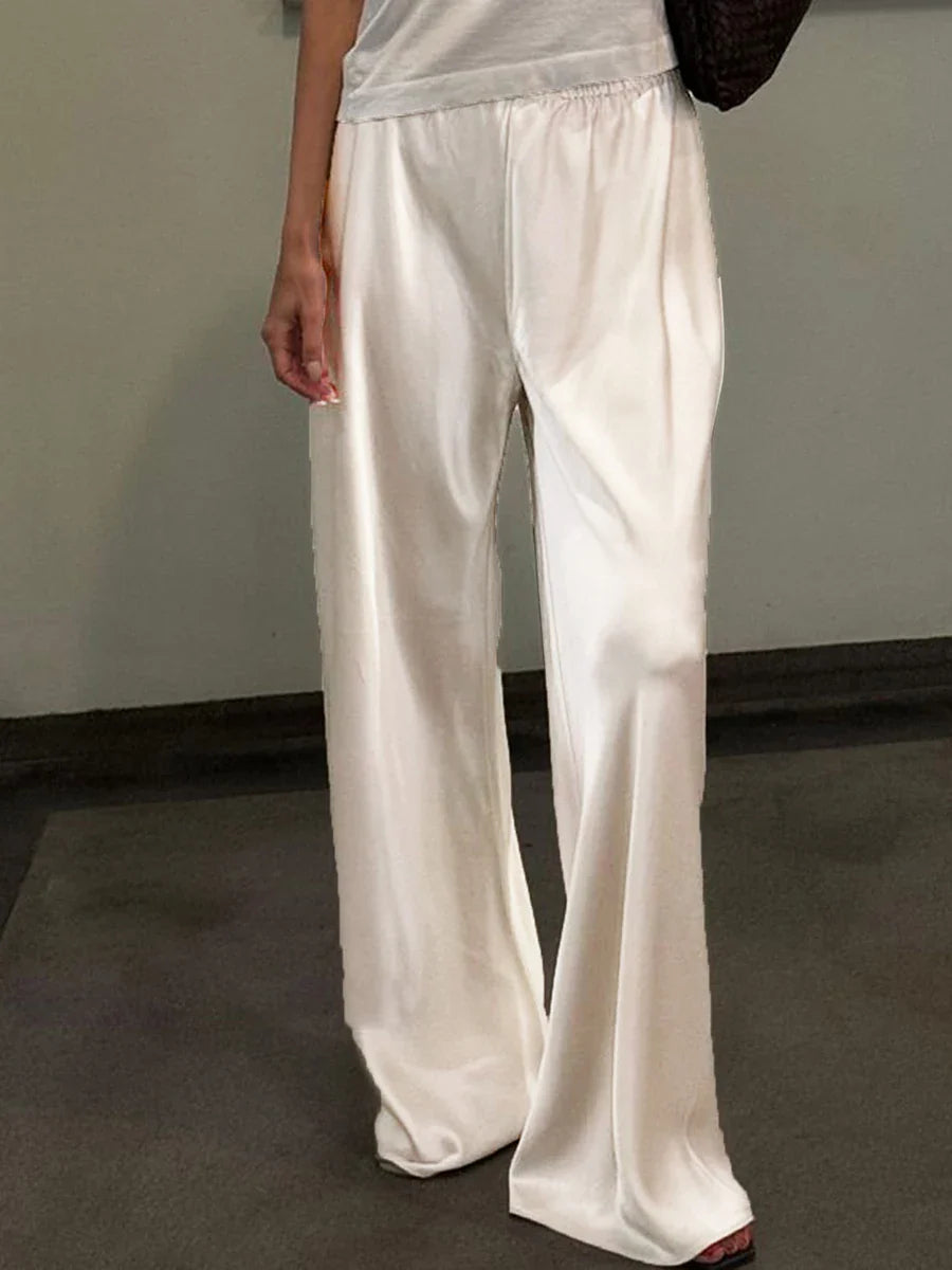 MARLI SATIN TROUSERS