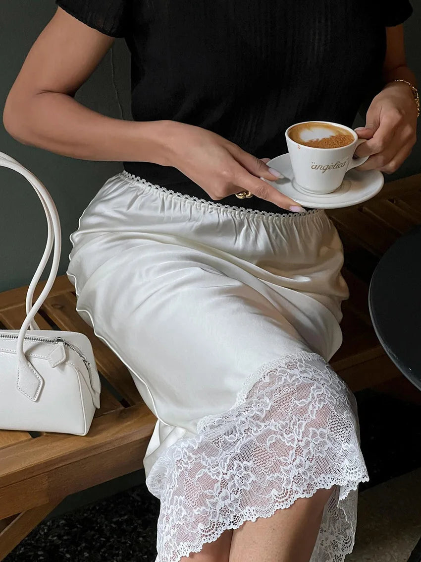MARNI SATIN SKIRT